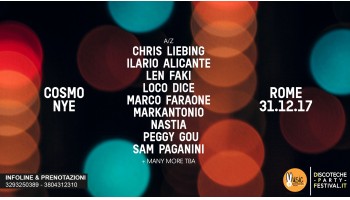 Capodanno COSMO Festival 31 Dicembre 2017