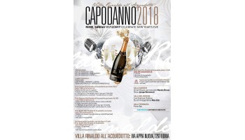 CAPODANNO VILLA RINALDO ALL’ ACQUEDOTTO 2017 2018 31 Dicembre 2017