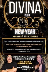 Capodanno Divina Club (Ex Wood)
