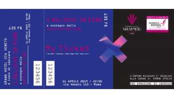 Grand Hotel Via Veneto giovedi 11 aprile – I Believe in pink 11 Aprile 2019
