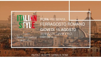 Terrazza gianicolo Roma 15 Agosto 2019