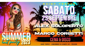 Saint Tropez Fregene 23 Settembre 2023