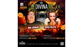 Divina Tuscolana sabato 4 maggio – Apericena e Discoteca 4 Maggio 2024