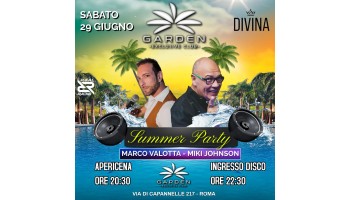 Garden Exclusive Club Capannelle 27 Luglio 2024