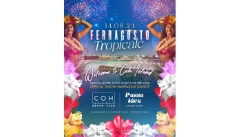 Coh Beach Fregene mercoledi 14 agosto – Tropical Party 14 Agosto 2024