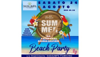 Dadaumpa Village sabato 24 Agosto 2024 – Apericena e Dance 80 Party 24 Agosto 2024
