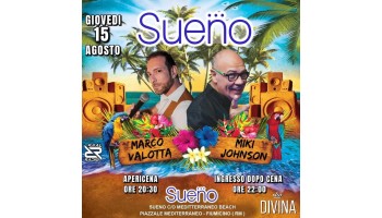 Sueno del Mare Maccarese giovedì 15 agosto – Apericena e Musica anni 80 15 Agosto 2024