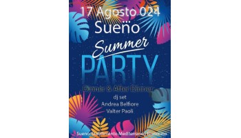 Sueno del Mare Maccarese sabato 17 agosto – Apericena Musica anni 80 17 Agosto 2024