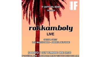 Caffè del Mare Isola Fiorita sabato 7 settembre – Apericena & Rokkamboli Live 7 Settembre 2024
