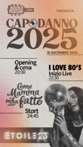 Capodanno Etoile 23 – Come mamma m’ha fatto Orchestra
