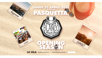 Blanco Beach Fregene 21 Aprile 2025