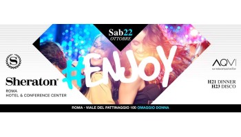 Sheraton sabato 22 ottobre 2016 – cena + discoteca commerciale 22 Ottobre 2016
