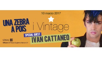 Room 26 venerdì 10 marzo 2017 – Serata anni 80 – IVAN CATTANEO 10 Marzo 2017